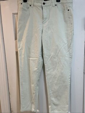 Talbots Simply Flattering 5- Pocket Jeans in a lovely shade of Aqua